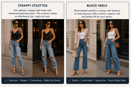 Heels with Jeans